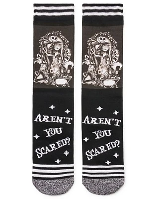 Aren't You Scared Crew Socks - The Nightmare Before Christmas
