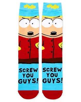 360 Cartman Screw You Guys Crew Socks - South Park