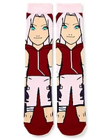 360 Sakura Crew Socks - Naruto