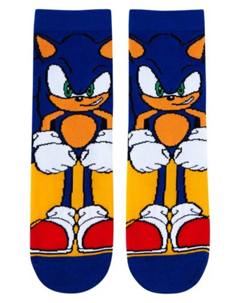 Classic Sonic Crew Socks - Sonic the Hedgehog