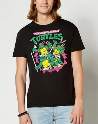 Teenage Mutant Ninja Turtles Classic Logo T Shirt