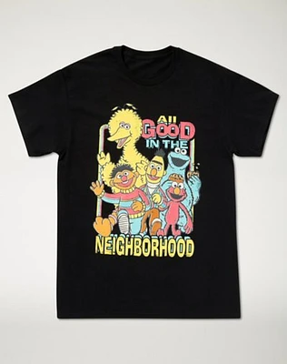 All Good in the Neighborhood T Shirt - Sesame Street