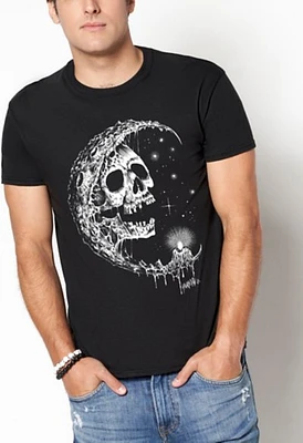 Moon Skull T Shirt