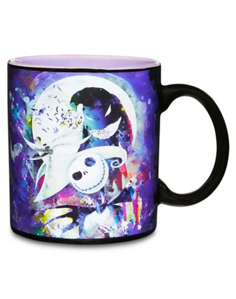 The Nightmare Before Christmas Splatter Paint Mug