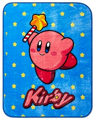 Kirby Star Wand Fleece Blanket