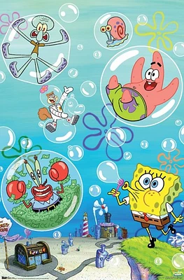 Bubble SpongeBob SquarePants Poster