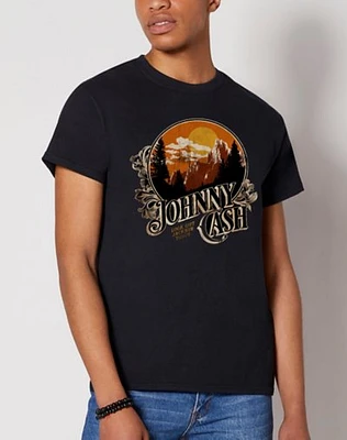 Landscape Johnny Cash T Shirt