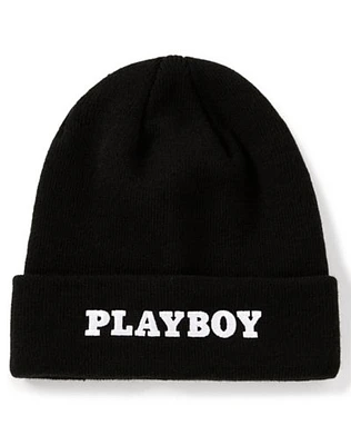 Playboy Logo Cuff Beanie Hat