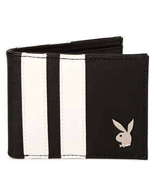Black Varsity Playboy Bifold Wallet
