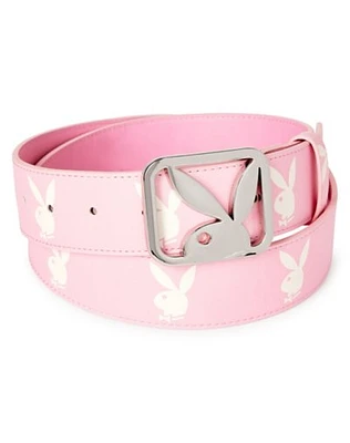 Playboy Bunny Logo Belt Pink
