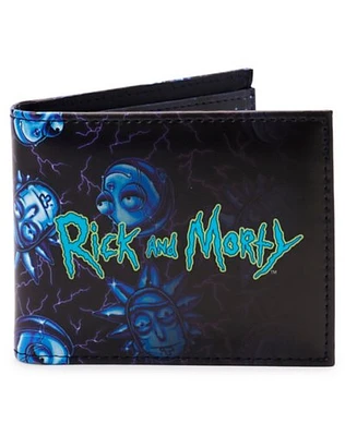 Electric Rick and Morty Bifold Wallet