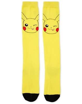 Winking Pikachu Knee High Socks - Pokmon