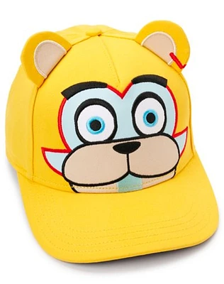 Yellow 3D Freddy Snapback Hat - Five Nights at Freddy's