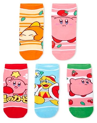 Kirby No Show Socks - 5 Pack