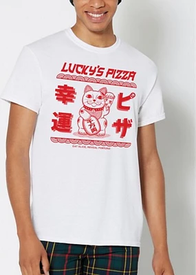 Lucky's Pizza T Shirt