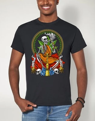 Buddha Skeleton T Shirt