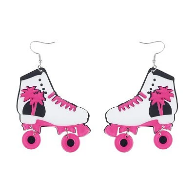 Roller Skate Dangle Earrings