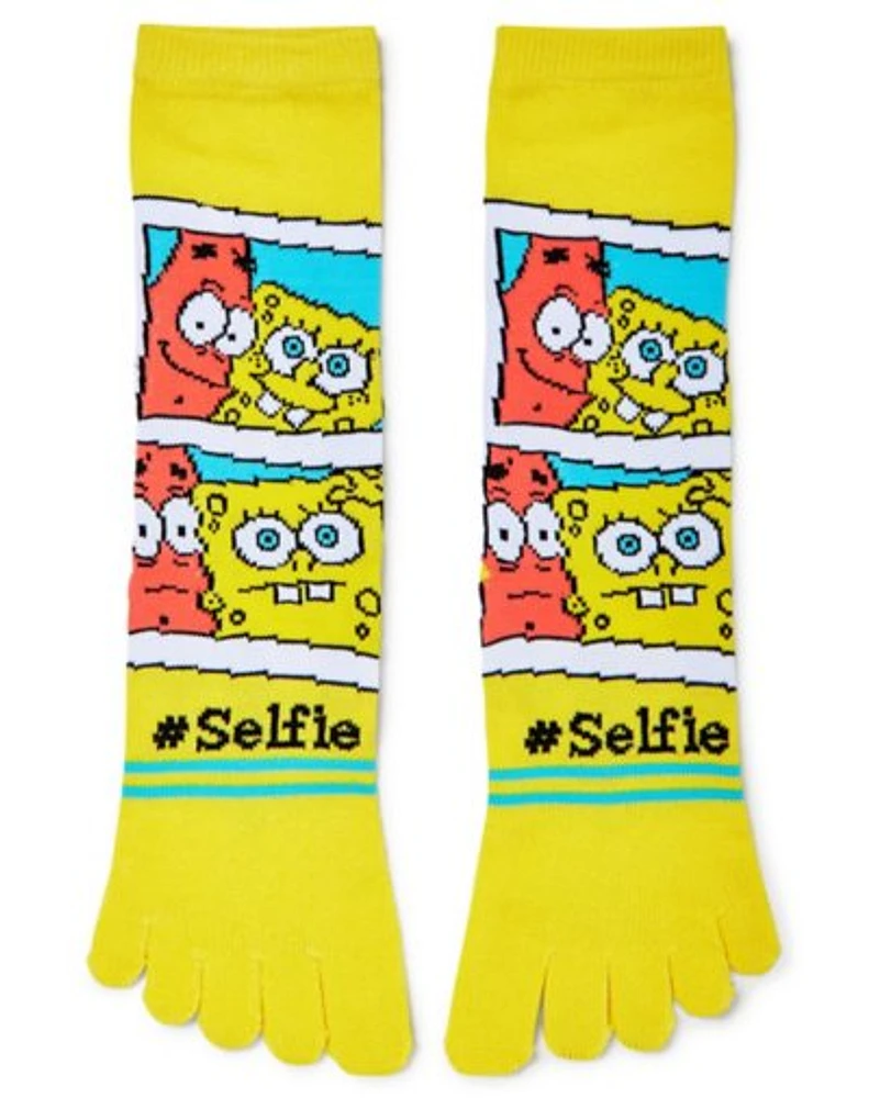 SpongeBob SquarePants Selfie Toe Socks