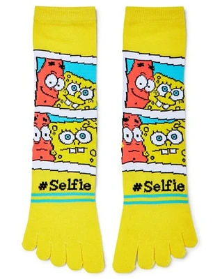 SpongeBob SquarePants Selfie Toe Socks
