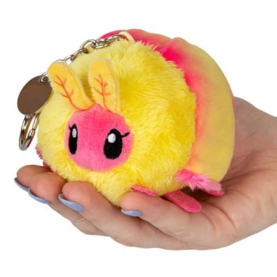 Micro Rosy Maple Moth Keychain - Squishable