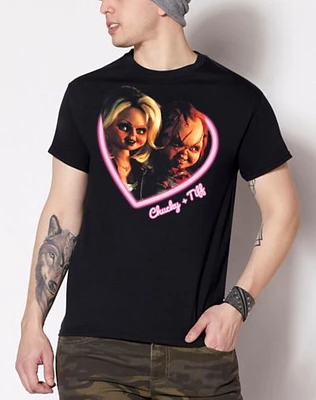 Heart Chucky and Tiffany T Shirt