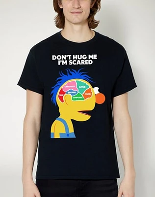 Don't Hug Me I'm Scared Brain T Shirt