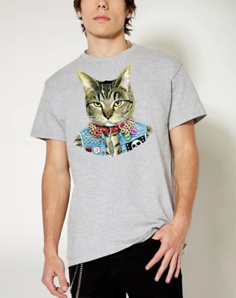 Punk Cat T Shirt