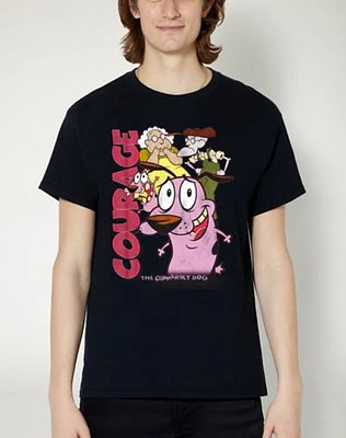 Courage the Cowardly Dog Bootleg T Shirt