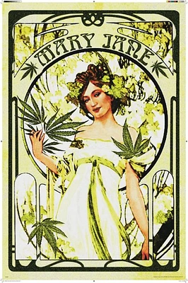 Mary Jane Nouveau Poster