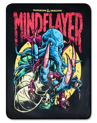 Mind Flayer Fleece Blanket - Dungeons & Dragons