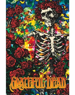 Grateful Dead Skeleton Poster