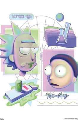 Rick and Morty Chemistry Poster