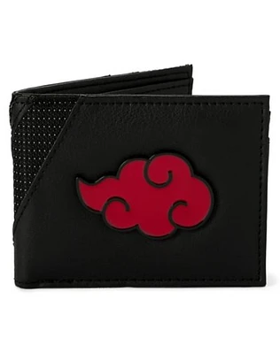 Black and Red Akatsuki Bifold Wallet - Naruto