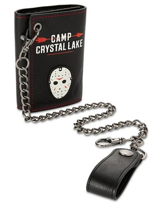 Camp Crystal Lake Jason Voorhees Chain Wallet - Friday the 13th