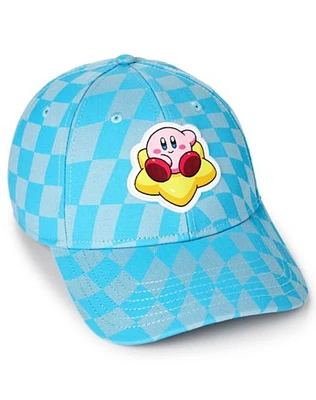 Kirby Checkered Snapback Hat