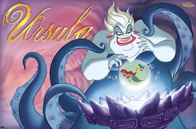 Ursula Poster - The Little Mermaid
