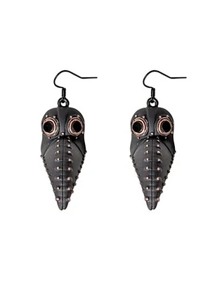 Plague Doctor Mask Dangle Earrings