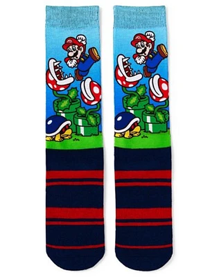 Mario Jumping Crew Socks - Super Mario Bros.