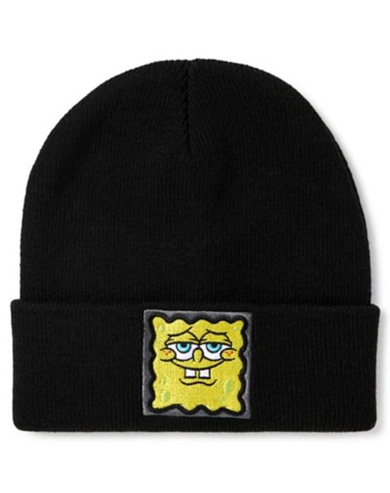 SpongeBob SquarePants Patch Beanie Hat