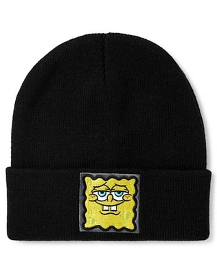 SpongeBob SquarePants Patch Beanie Hat