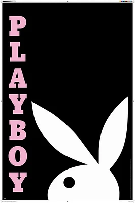 Playboy Rabbit Head Poster