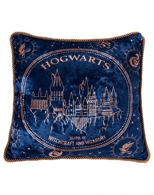 Hogwarts School of Witchcraft and Wizardry Pillow - Harry Potter