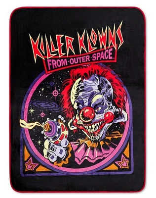 Killer Klowns from Outer Space Retro Reversible Fleece Blanket