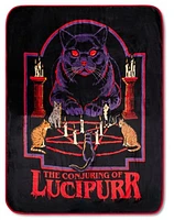 The Conjuring of Lucipurr Fleece Blanket - Steven Rhodes
