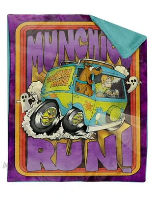 Munchies Run Fleece Blanket - Scooby-Doo