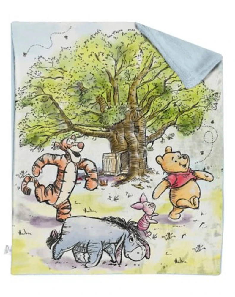 Winnie the Pooh Parade Fleece Blanket