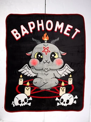 Baby Baphomet Fleece Blanket