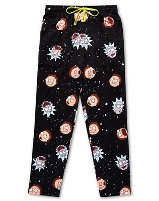 Rick and Morty Heads Pajama Pants
