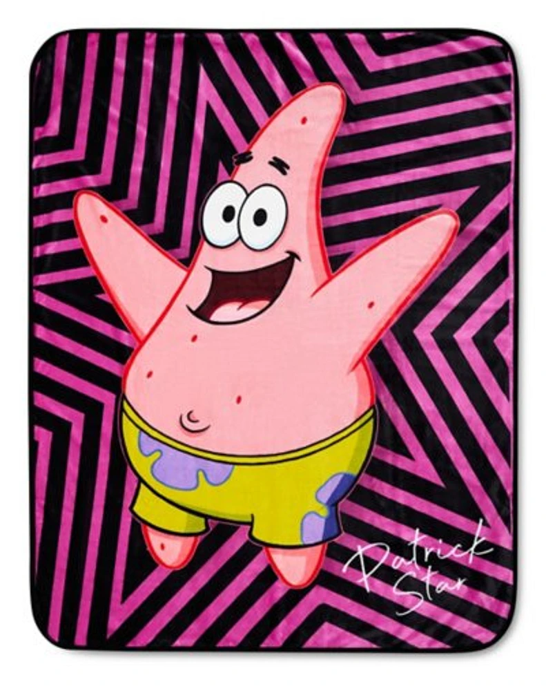 Patrick Star Reversible Fleece Blanket - SpongeBob SquarePants
