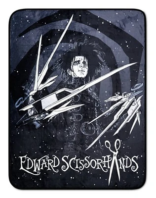 Edward Scissorhands Fleece Blanket